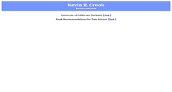 Desktop Screenshot of kevincrook.com