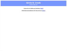 Tablet Screenshot of kevincrook.com